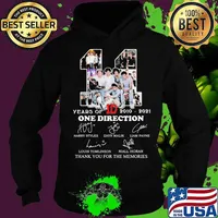 11 Years Of 2010 2021 One Direction Thank You For The Memories Shirt Hoodie
