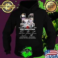 11 Years Of 2010 2021 One Direction Thank You For The Memories Signature Shirt Hoodie