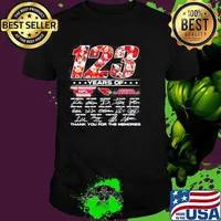 123-years of The Greatest NFL Teams Arizon Cardinals Thank You For The Memories Signatures 2021 Shirt