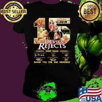 15 The Devil39S Rejects 2005 2020 Thank You For The Memories Signature Shirt Ladies tee