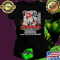 16 Joe Montana San Francisco 49Ers 1979 1992 Thank You For The Memories Shirt Ladies tee