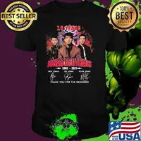16 Years Jonas Brothers 2005 2021 Thank You For The Memories Signature Shirt