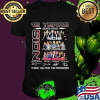18 Years 2003 2021 NCIS Los Angeles New Orleans Thank You For The Memories Signature Shirt