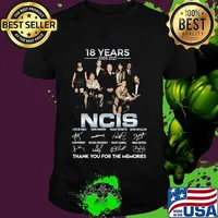 18 Years 2003 2021 Ncis Signature Thank You For The Memories Shirt
