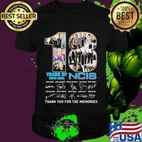 18 Years Of 2003 2021 NCIS Thank You For The Memories Signature Shirt