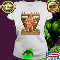 2018 2019 Donruss Hall Kings Basketball Card 12 Kareem Abdul Jabbar Los Angeles Lakers Shirt Ladies tee