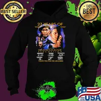 27 Years Of 1994 2021 The Shawshank Redemption Signatures Thank You For The Memories Shirt Hoodie