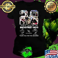 28 Years Of Bsb 1993 2021 Backstreet Boys Thank You For The Memories Signature Shirt Ladies tee