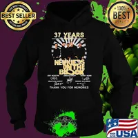 37 Years 1984 2021 New Kids On The Block Thank You For The Memories Signature Shirt Hoodie