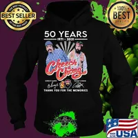 50 Years 1971 2021 Ckeeck And Ckong Thank You For The Memories Shirt Hoodie