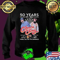 50 Years 1971 2021 Ckeeck And Ckong Thank You For The Memories Shirt Sweater