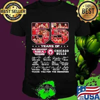 55 Years Of Chicago Bull Football Thank You For The Memories Shirt