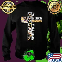 All I Need Today Is A Little Of Penguins And A Whole Lot Of Jesus Shirt Sweater