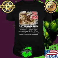 Big Jake 50th Anniversary 1971 2021 Signatures Thank You For The Memories Shirt