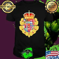 Ceremonia y rúbrica de la Iglesia española flags shirt