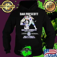Dak Prescott Dallas Cowboys 2016 Once A Cowboys Always A Cowboys Signature Shirt Hoodie