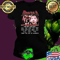 Dracula 90th Anniversary 1931 2021 Thank You For The Memories Signature Shirt Ladies tee