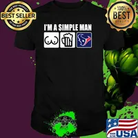 I’m A Simple Man Beer Vs Washington Redskins Football Shirt