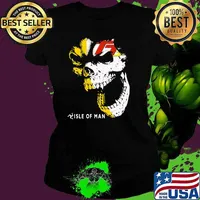 I’m Not The Hero You Wanted I’m The Monster You Need Logo Isle Of Man Fire Shirt Ladies tee