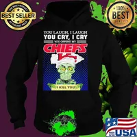 Jeff Dunham you laugh I laugh you offend my Kansas City Chiefs kill you Hoodie