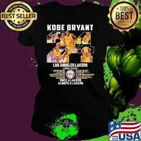 Kobe Bryant Los Angeles Lakers 1996 2006 Once A Lakers Always A Lakers Signature Shirt Ladies tee