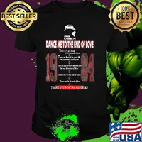 Leonard Cohen Dance Me To The End Of Love 1984 Thank You For The Memories Shirt