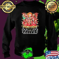 Manchester United 143rd Anniversary Thank You For The Memories Signatures Shirt Sweater