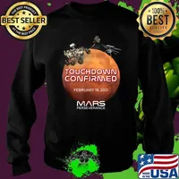 Mars Perseverance Rover Nasa Mars Landing Shirt Sweater