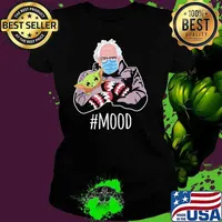 Mood Teacherlife Hug Baby Yoda Wear Mask Covid 19 Shirt Ladies tee