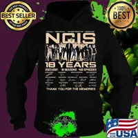 Naval Criminal Investigate Service 18 years 2003 2021 Thank You For The memories Signature Shirt Hoodie