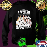 Never Underestimate A Woman Who Understand And Loves New York Yankees Shirt Sweater
