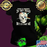 Pink Floyd Skull There Is Someone In My Head But It’s Not Me Shirt Ladies tee