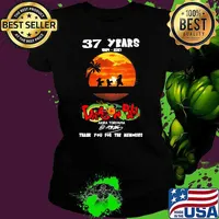 Pretty 37 Years 1984-2021 Dragon Ball Akira Toriyama Signature Shirt Ladies tee