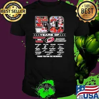 Pro 50 Years Of Carolina Hurricanes The Greatest NHL Teams Thank You For The Memories Signatures Shirt