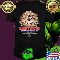 Randy Orton 21 Years Of Wrestling 2000 2021 Thank You For The Memories Signature Shirt