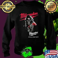 Skull With Logo Milwaukee Nothing But Heavy Duty Shirt Sweater
