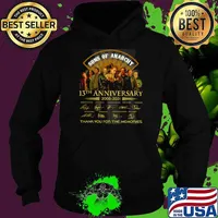 Son Of Anarchy 13th anniversary 2008 2021 thank you for the memories signatures Hoodie