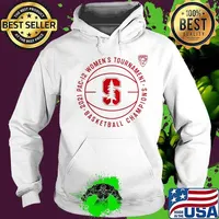 Stanford Cardinal Fanatics Branded 2021 Pac 12 Women’s Basketball Conference Tournament Champions Hoodie