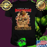 Tampa Bay Buccaneers The Goat Of The Rings Release The Kraken Shirt