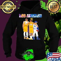 The Los Angeles Sports 23 Lebron James 24 Kobe Bryant And 50 Betts Signatures Hoodie