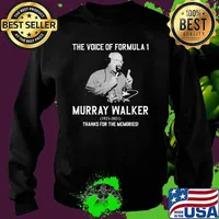 The Voice Of Formula One Murray Walker Thanks For The Memories Signature Shirt Sweater