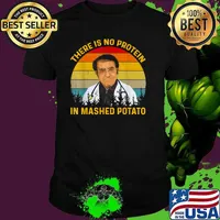There Is No Protein In Mashed Potato Dr Younan Dr Now Vintage Sunset Shirt