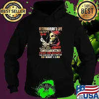 Veteranarian’s Life The Pain Is Real These Scars Were Earned My Craft Is One Of Pride And Respect Do What I Can Skull Shirt Hoodie