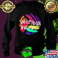 VOLLEYBALL Mama Female Sporty Mother Shirt Sweater