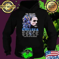 116 years 1905-2021 Chelsea thank you for the memories signature Hoodie