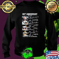 120th Anniversary 1901 2021 New York Thank YOu For The Memories Signature Shirt Sweater