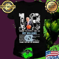 18 Seasons 2003 2021 Roy Williams Thank You For The Memories Signature Shirt Ladies tee