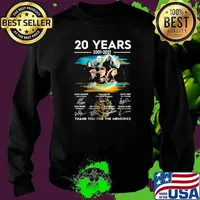 20 Years 2001 2021 Harry Potter Thank You For The Memories Signature Shirt Sweater