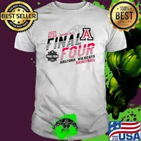2021 NCAA women’s final four Arizona Wildcats basketball shirt