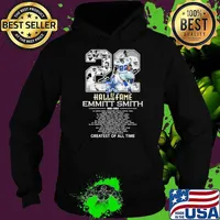 22 Years 1990 2021 Hall Of Fame Emmitt Smith Greatest Of All Time Signature Shirt Hoodie